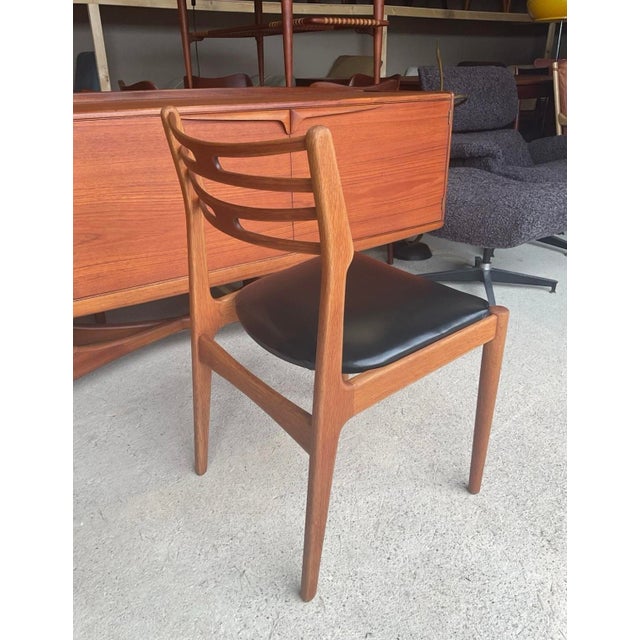 Danish Teak Dining Chairs by Johannes Andersen for Vamo Sønderborg, Set of 6 For Sale - Image 11 of 18