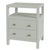 Green Nora 21 in. W Rectangular Wood 2 Drawer Nightstand with Open Shelf, Sage Green For Sale - Image 8 of 8