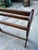 1970s Country Core Hearts Design Wooden Rustic Blanket Rack For Sale - Image 11 of 12