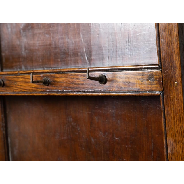 English English 19th Century Oak Welsh Dresser with Open Shelves and Low Sideboard For Sale - Image 3 of 12