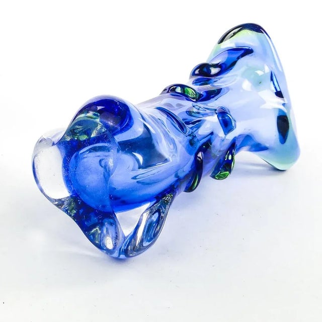 The vase was produced in Czechoslovakia at the Chribska Glassworks and designed by Josef Hospodka in the 60s. It is...