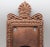 Egg and dart Neoclassical copper over brass pocket door plate in the New York design with keyhole. Matches item #N253928....