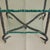 French Two-Tier Iron + Chiseled Glass Side Table, 1960s For Sale - Image 10 of 11