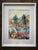 Watercolor and pastel drawing created from life, framed with a white frame and mat. Unframed: 29.7 x 21 cm Framed: 42 x 32...