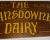Wood 2000s The Lansdowne Dairy English Painted Sign on Wood For Sale - Image 7 of 9