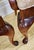 1980 Queen Anne Solid Cherry Dining Chairs, Set of Four For Sale - Image 6 of 10