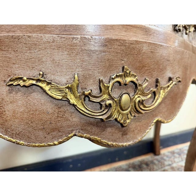 Vintage French Chest with Marble Top For Sale - Image 6 of 11