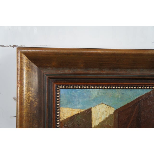 Late 20th Century Italian Girl Drawing Water Oil Painting After William Adolphe Bouguereau For Sale - Image 11 of 12