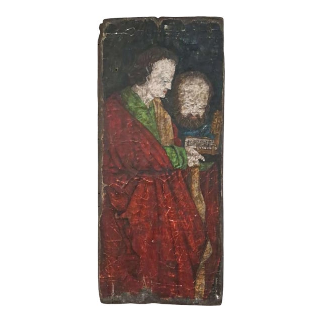 Veneto-Cretan Icon of Saint John the Evangelist (Theologian), Late 15th Century. For Sale