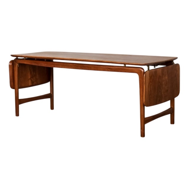 Mid-Century Danish Modern Model FD 15/54 Coffee Table in Teak by Hvidt & Mølgaard-Nielsen for France & Daverkosen, 1950s For Sale