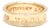 1997 Tiffany & Co Band Thick Ring, 18k Yellow Gold, Ring Size 6 For Sale
