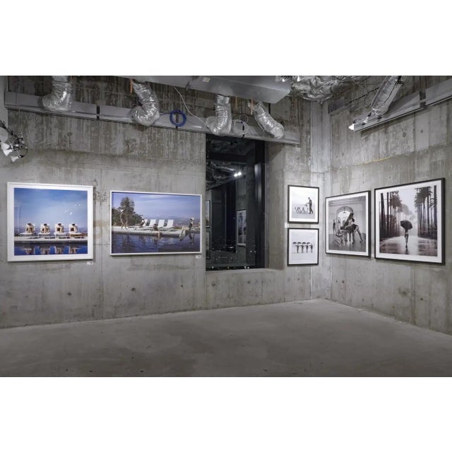 Contemporary "Men 2" (Framed) Black & White Photography 24 X 24 in Ed of 15 by Olha Stepanian For Sale - Image 3 of 4