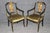 Neoclassical 19th C. Set of 8 Italian Neoclassical Ebonized Gilt Dining Room Chairs For Sale - Image 3 of 11