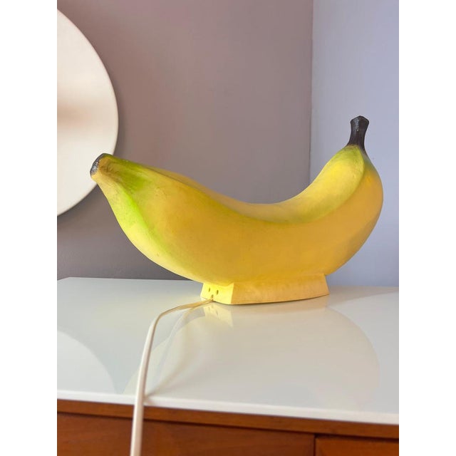 Pop Art Banana Table Lamp from Heico West Germany, 1970s For Sale - Image 4 of 11