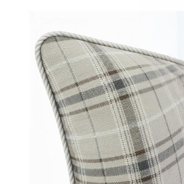 Boho Chic Roper Natural Down Filled 20x20 Pillow For Sale - Image 3 of 10