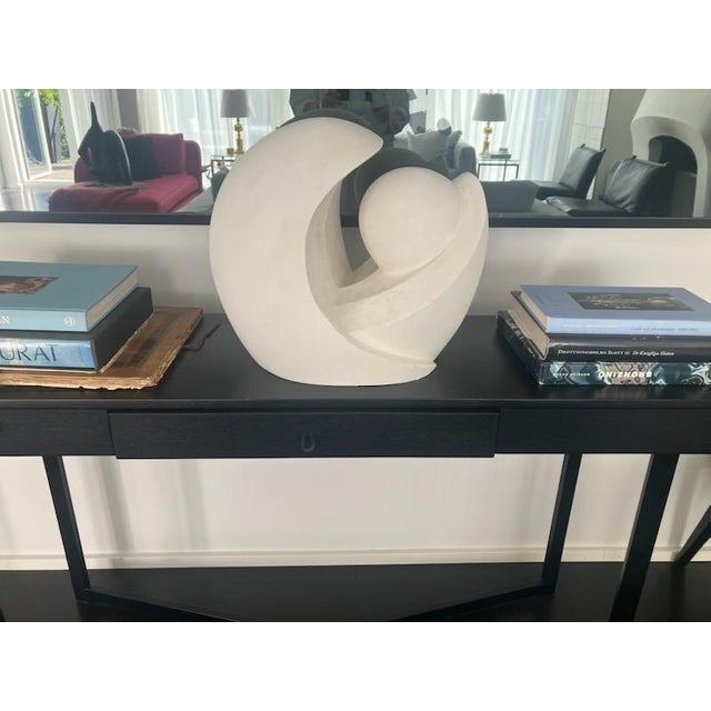 Andre Longeon, Abstract Plaster Sculpture, 1960s, Plaster For Sale - Image 3 of 3