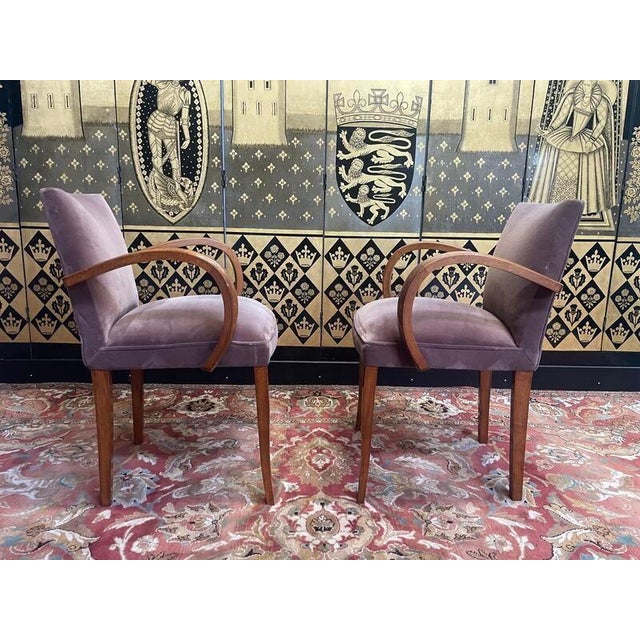 Set of Bridges Armchairs For Sale - Image 5 of 6