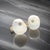 Metal Diamond Fresh Water Pearl Cufflinks 14k Gold Designer Certified For Sale - Image 7 of 7