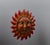 Wood Vintage Pine Hand-Carved Sun, 1970s For Sale - Image 7 of 13