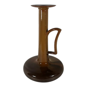 Clement Massier Golfe Juan Art Pottery Chamberstick c.1900
