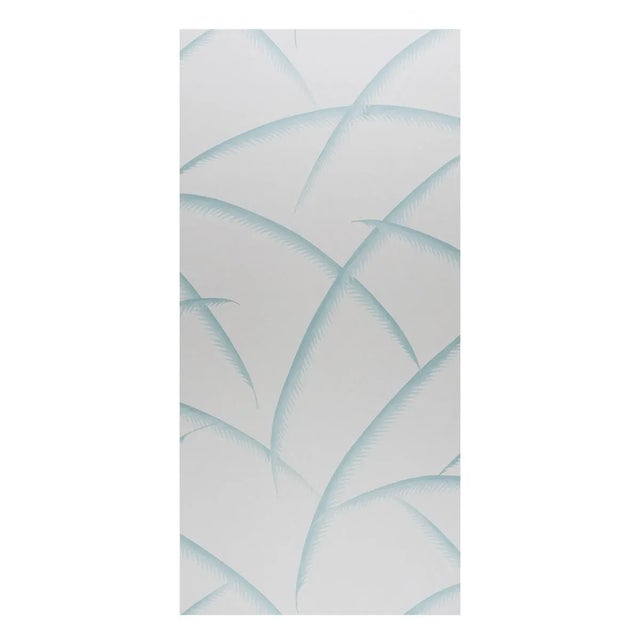 Inspired by 1920s aesthetics, Deco Palm Panel Set features stylized palm fronds beautifully distilled to gestural, tonal...