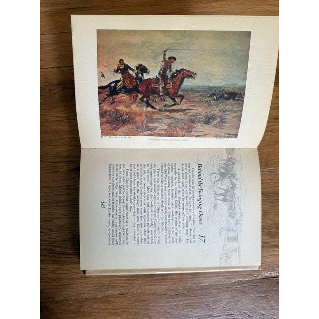 1948 First Edition Hardcover Book Charles M. Russell the Cowboy Artist For Sale - Image 13 of 17