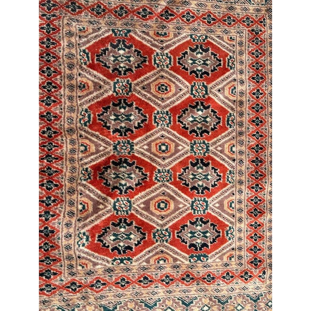 Small Vintage Pakistani Rug from Bobyrugs, 1980s For Sale - Image 10 of 14