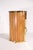 Brass Vintage Oak and Brass Fireplace Log Wood Holder C. 1970/80's For Sale - Image 8 of 11