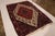 Mid Century and vintage Senneh originating circa 1950-1960, this 3’ x 5’ Persian Kilim rug was created in a traditional...