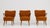 19th Century France Mid-century Modern Burnt Orange Wood Armchair For Sale In Greensboro - Image 6 of 10