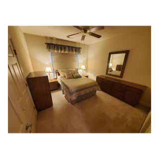 Drexel Heritage Accolade II Campaign Bedroom Suite, 1987 – Complete Matching Collection For Sale