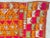 Antique Phulkari Wedding Shawl, Orange Silk Embroidery on Cotton For Sale - Image 4 of 13