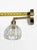 Metal Mid 20th Century Japandi Mid-Century Modern Wall Sconce Brass Tulip Glass Shade For Sale - Image 7 of 8
