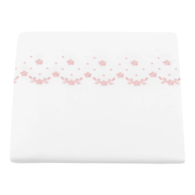 Meadow King Duvet Cover in Pink For Sale