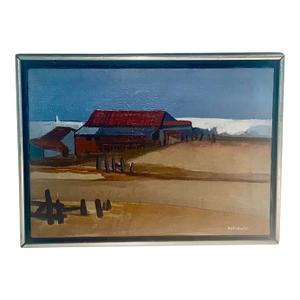 Robert Moskowitz Well Listed Artist Rare Nova Scotia Landscape Painting