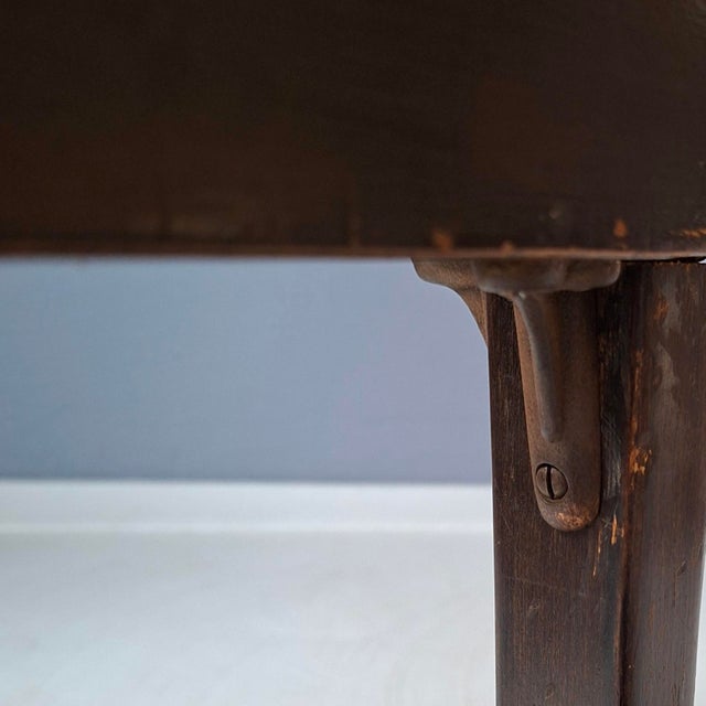 Brown Vintage 413/2F Chair by Josef Frank for Thonet, 1930s For Sale - Image 8 of 11