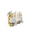 Mid 20th Century Mid-Century Italian 18k Gold Emerald & Diamond Earrings, A Pair For Sale - Image 4 of 10