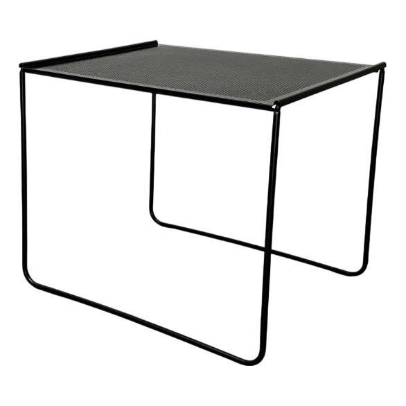 Postmodern Perforated Metal Nesting Side Table from Ikea, 1980s For Sale