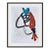 One-of-a-Kind 'Portrait of a Woman' - Original Oil Painting in the Style of Pablo Picasso For Sale