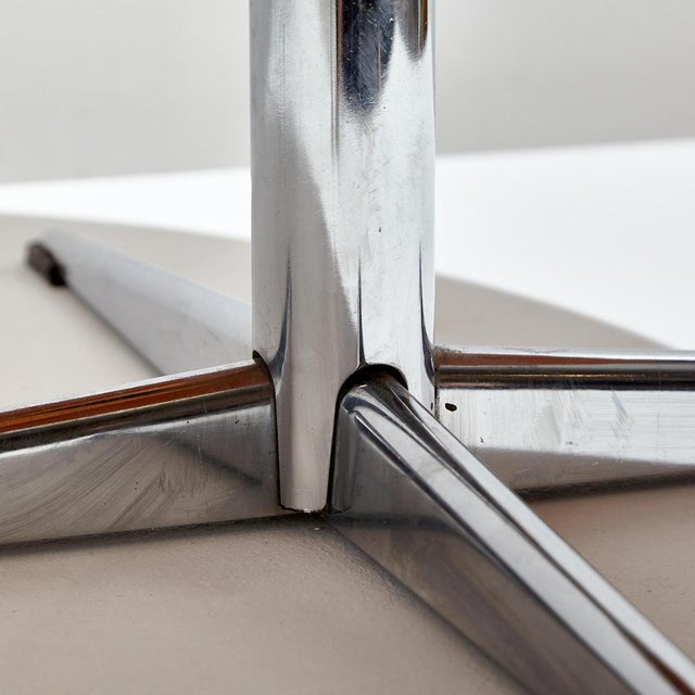 Metal Coffee Table with Ash Top For Sale - Image 7 of 17