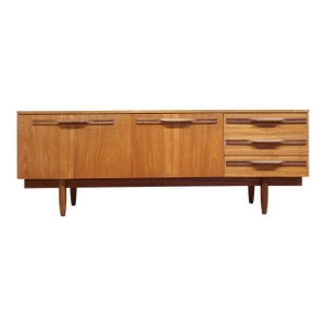 Mid Century Modern Vintage Teak Sideboard Credenza in the Style of Stonehill Danish Style