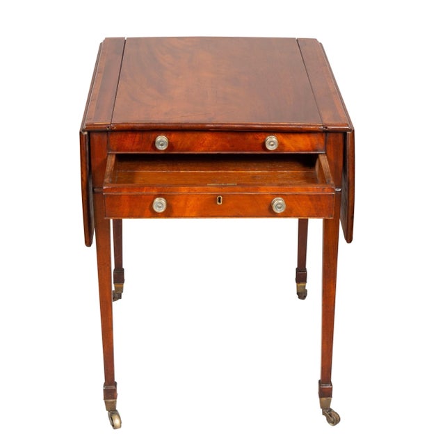 George III Mahogany Games Table For Sale - Image 10 of 12