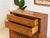 Burnt Umber Mid 20th Century Kent Coffey Wavy Drawer Pull Dresser For Sale - Image 8 of 12