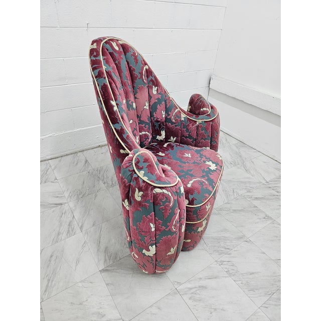 The Queens Chair Attributed to Pace Collection Company For Sale - Image 15 of 18