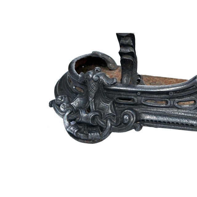 Antique Georgian Fire Fender in Cast Iron For Sale - Image 5 of 9