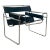 Mid 20th Century Bauhaus Design Chrome and Leather Wassily Chair For Sale