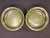 Late 20th Century Vintage Wooden Asian Decorative Bowls in Avocado Green - A Pair For Sale - Image 5 of 9