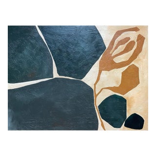 2026 "Sopravvivenza" Abstract Contemporary Unframed Painting on Canvas by Artist r.k. Red For Sale