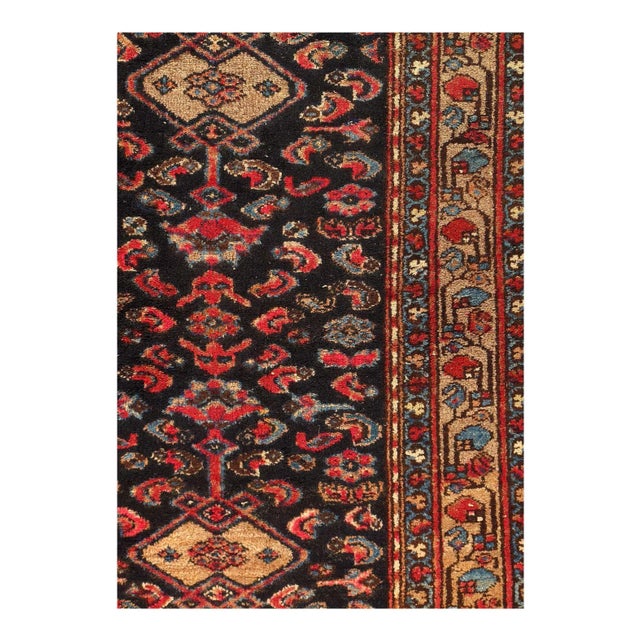 Hand knotted in a village around Hamadan, western Iran. Hamadan rugs can originate from any one of hundreds of villages...