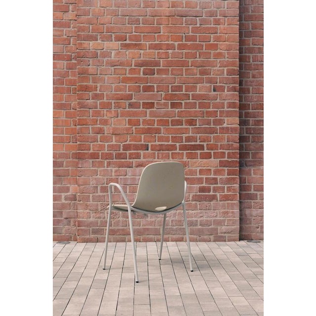 Allin 4024 polyethylene office chair by loope dimensions: d 55 x w 55 x h 103 cm. Materials: recycled polyethylene
